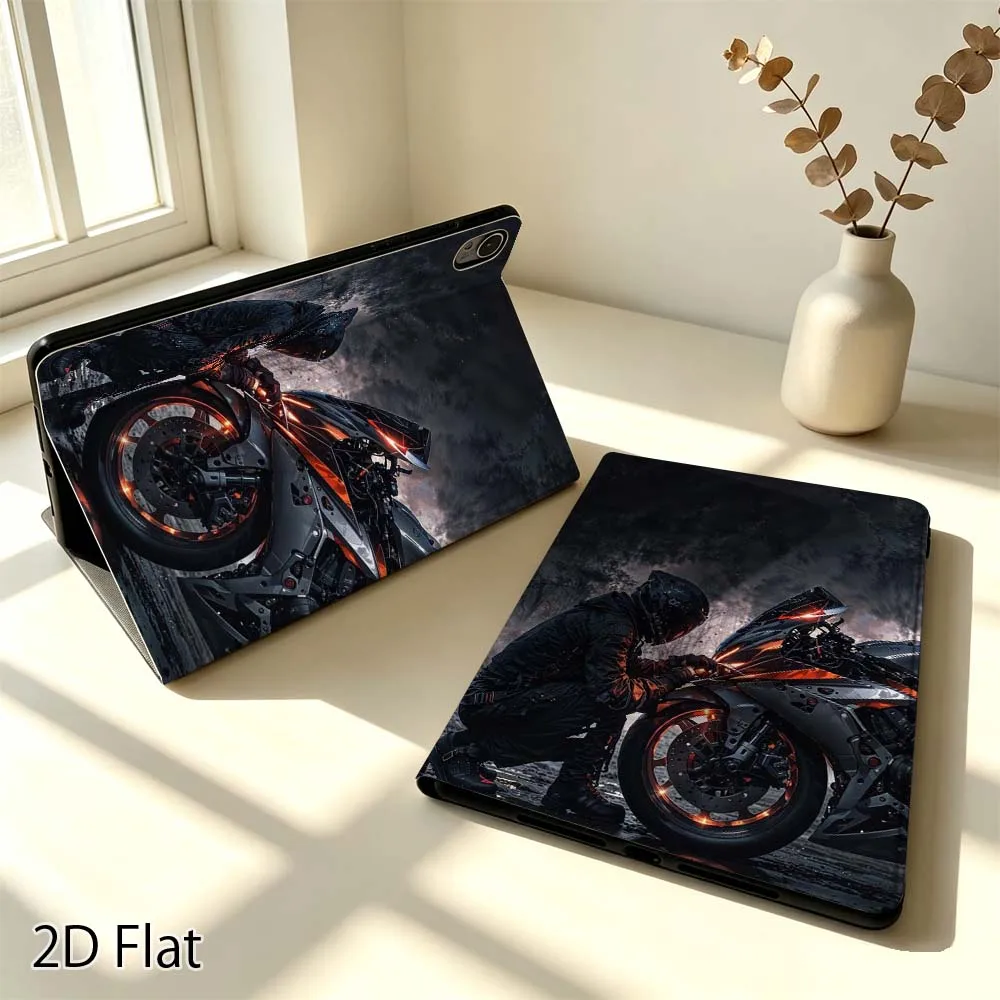 Biker Fixing Motorcycle Light Popular For Huawei MediaPad MatePad Pro Air 10.8 T5 T10S M3 M6 M5 C5e SE 11 11.5 Inch Tablet Case