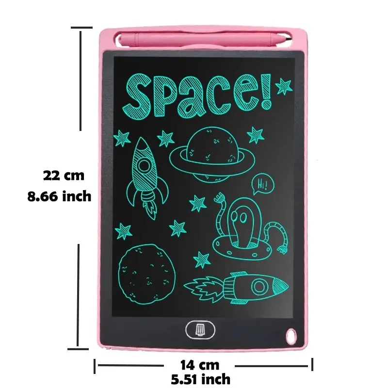 8.5 in Electronic LCD Writing Board , Children's Writing Board,Gifts for CHILDREN'S Birthdays, Halloween, Christmas, and Easter