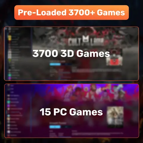 Launchbox 500G Gaming HDD För PS4/PS3/Switch/PS2/WII/WIIU Emulator Spelkonsoler Inbyggda 3700 3D/AAA-spel För Windows PC Plug&Play 10 best sales mini-PS2 - №3