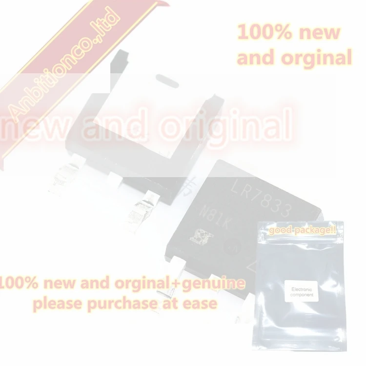 10pcs 100% new and orginal IRLR7833TRPBF IRLR7833 LR7833 TO-252 High Frequency Synchronous Buck Converters for Compute