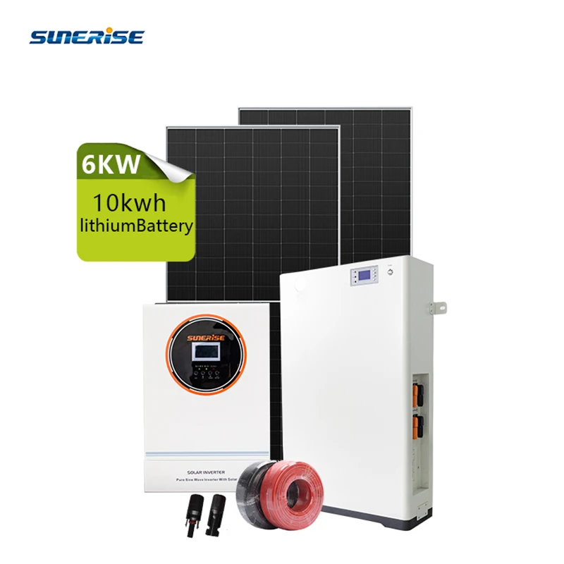 Hot Sale Solar System Storage Energy for Home Use High Quality Solar System All Black Solar Energy Roof Top System