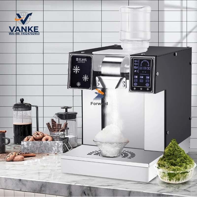 Mini Snow Ice Maker Shaver Machine Europe Snowflake Ice Machin e Korea Bingsu M achine Snowflake Ice Shaving M achine
