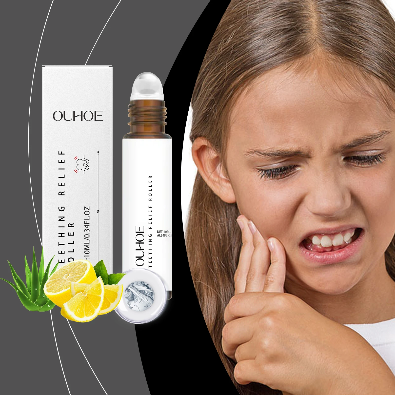 Gentle Oral Roll-On Serum, Dental Soothing Roller For Daily Use, Relieve Gum Irritation, Portable Oral Care Roller