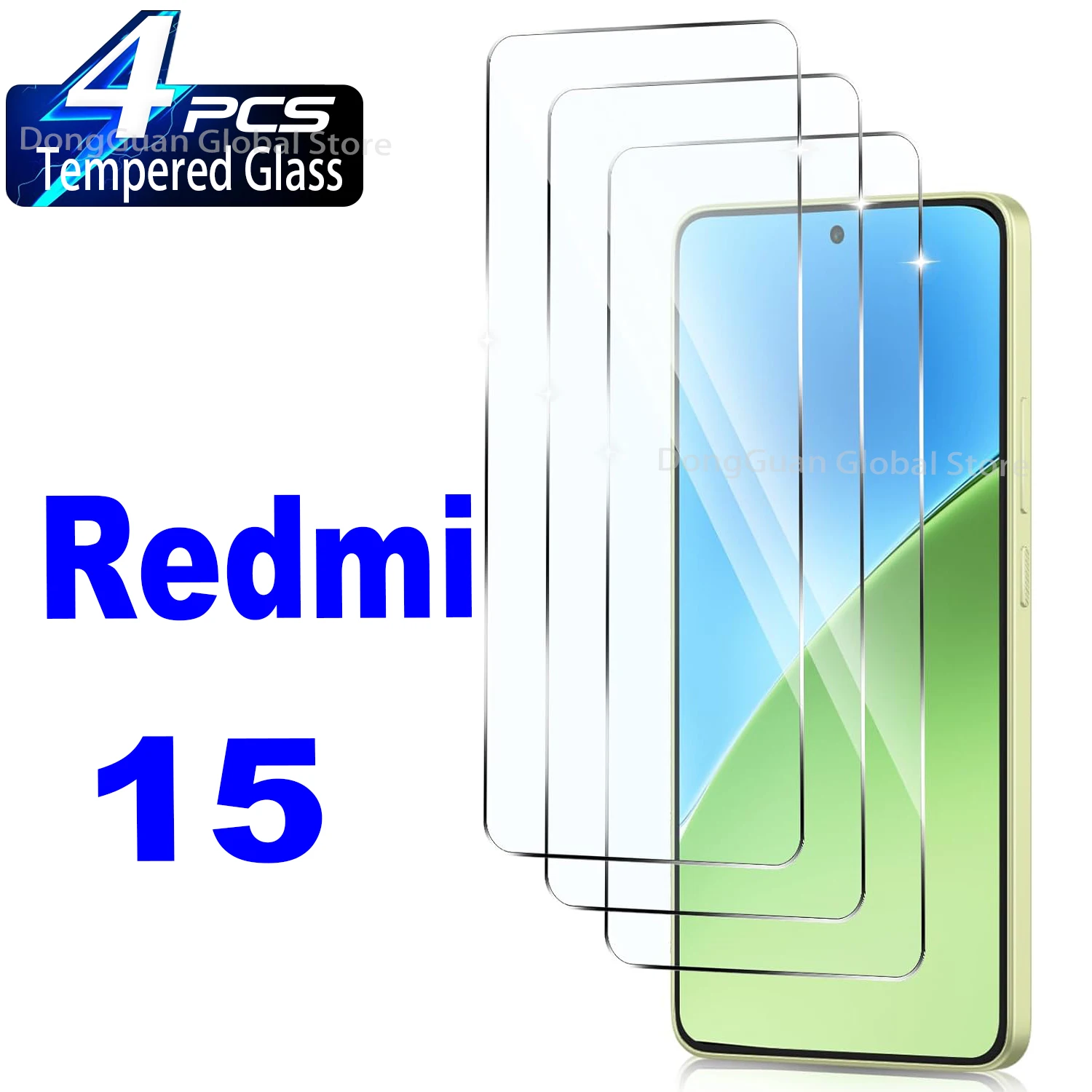 

For Xiaomi Redmi 15 Tempered Glass Screen Protector Glass Film