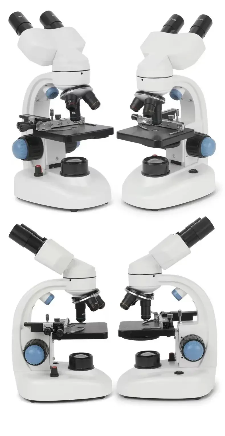 Factory direct binocular professional microscope 40x-2000x high-definition electron microscope scientific experiments