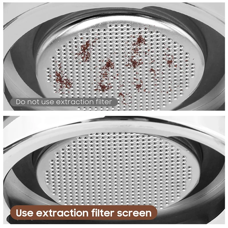 A24P 51Mm 가압 에스프레소 필터 Baske 재사용 가능한 커피 필터 재사용 가능한 커피 필터 세트
