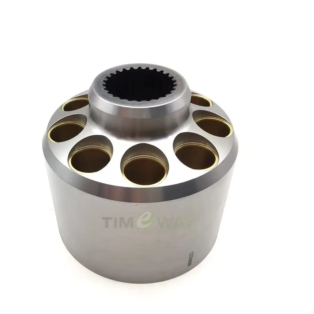 HMF105 HPV105 Series Hydraulic Pump Spare Parts Cylinder Block for HMF105-02 HPV105-02 Linde Piston Pump Barrel