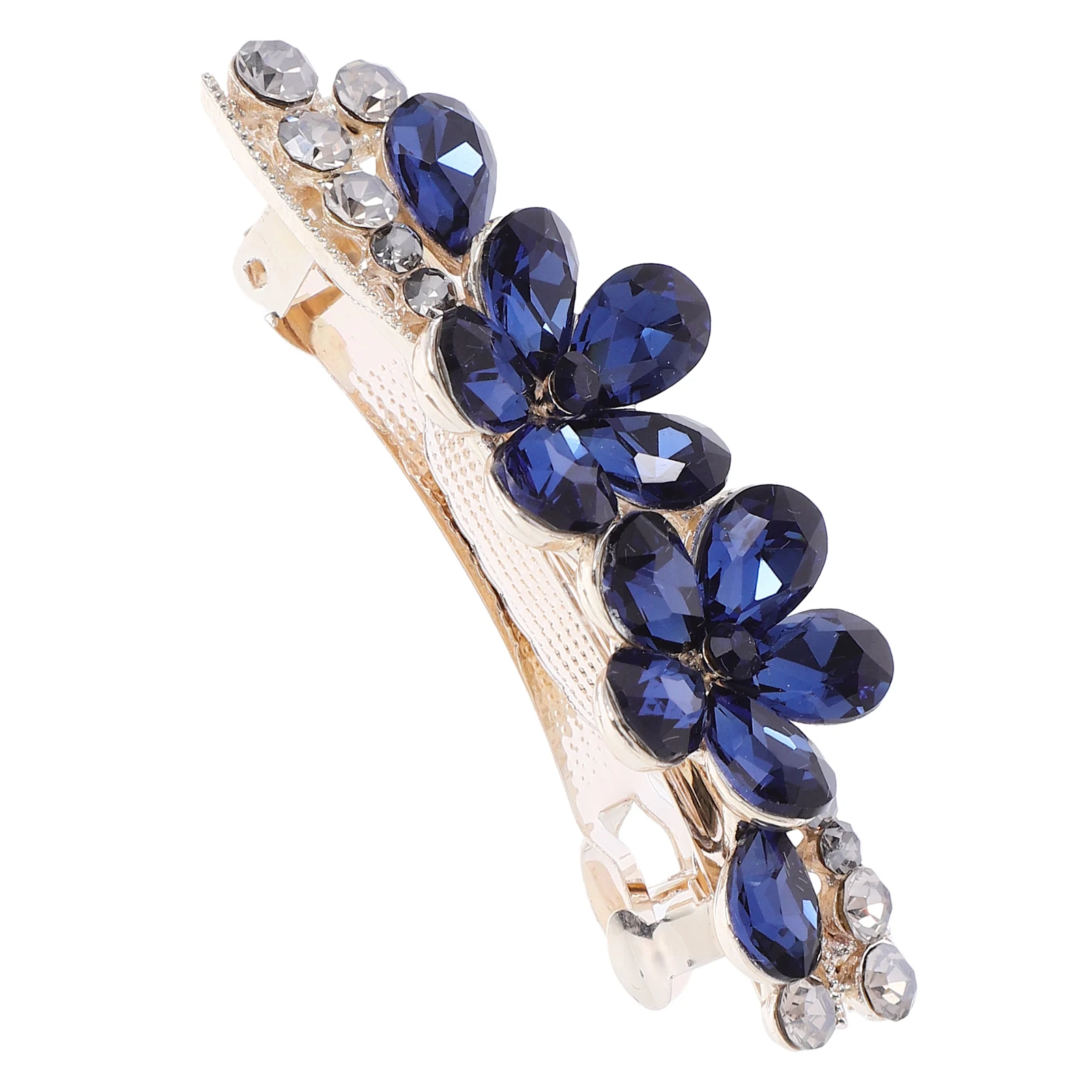 

Rhinestone Hair Clip Mini Size Strong Practical Sparkly Rhinestones Barrette For Women Wedding Bridal Accessories