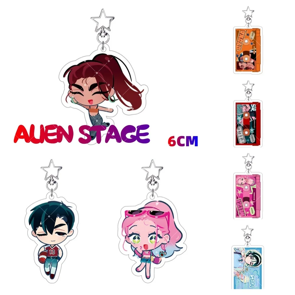 Брелоки-подвески-6-см-в-стиле-аниме-alien-stage-акриловые-брелоки-для-ключей-от-машины-аксессуары-для-фанатов-mizi-sua-till-ivan-hyuna-luka-подарки-для-косплея