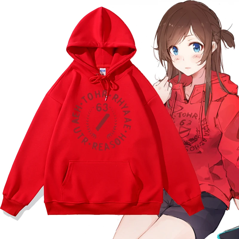 

Anime Surroundings Hoodie Rent a Girlfriend Water Chizuru Cosplay Men's Student Clothes Autumn Comfortable Cotton Crewne