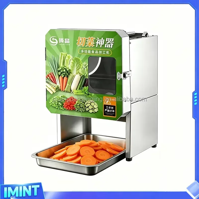 Multifunctional Automatic Green Onion Vegetable Chopper Electric Fruit Vegetable Slicer Cutting Machine