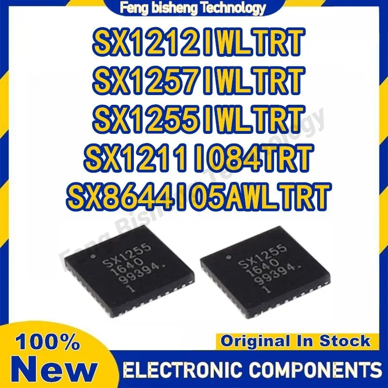 SX1255IWLTRT SX1257IWLTRT SX1212IWLTRT SX8644I05AWLTRT SX1211I084TRT SX1255 SX1257 SX1212 SX8644 SX1211 IWLTRT IC Chip QFN-32