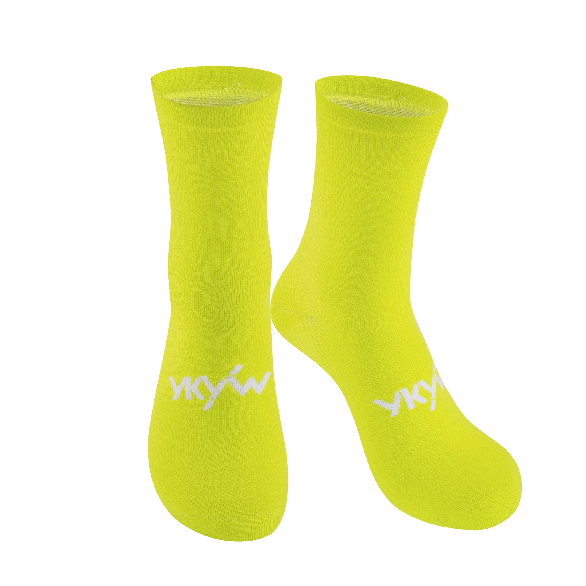 YKYWBIKE 2026 Unisex Sportsocken Mikroreflektierende Fahrrad-Rennrad-Laufsocken Atmungsaktive Feuchtigkeitsabsorbierende Socken