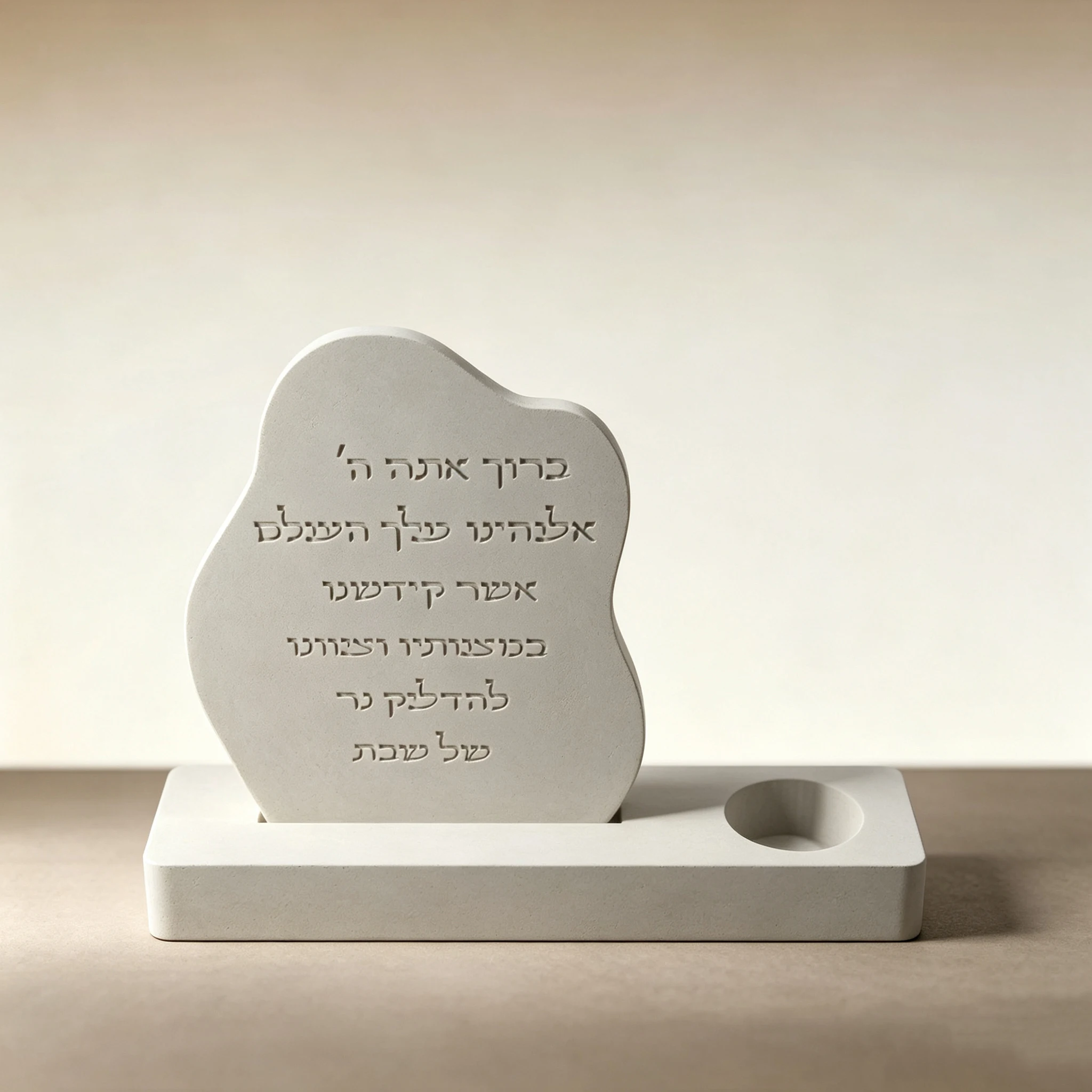 Jewish Shabbat Candle Holder S - Candle Mold Silicone recension och pris
