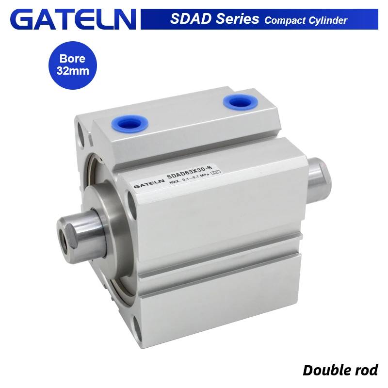 

SDAD32 Double rod Compact Cylinder SDAD32X10 SDAD32X20-B SDAD32X60-S