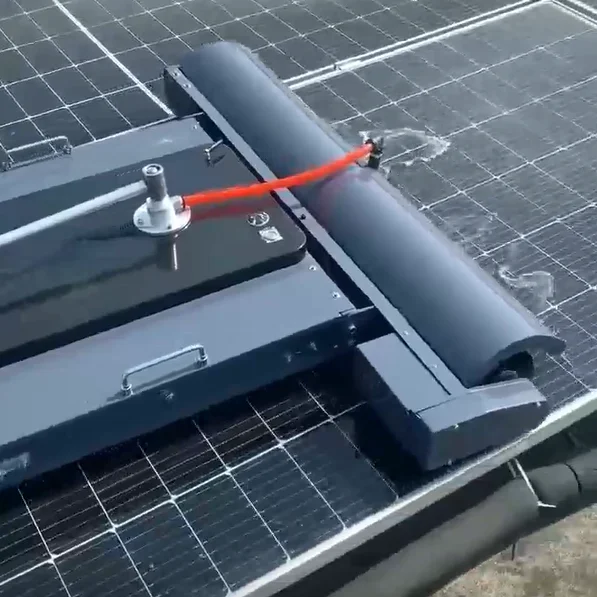 Intelligent Cleaning Robot For Solar Photovoltaic For Automatic And Remote Control Direction Photovoltaic Cleaning Robot