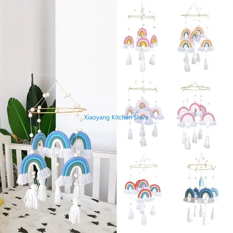 

69HC Рейнбоу Стена Стена висят орнамент ручной ткац