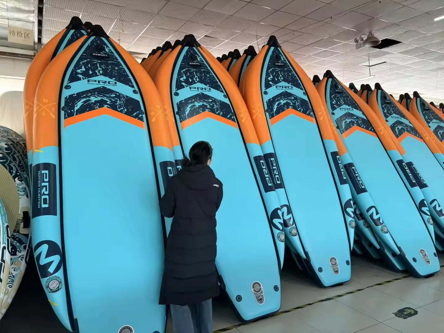 OEM Logo Ocean Inflatable Kayak De Pesca 2 Person Sport Drop Stitch Fishing Pedal Plastic  Fishing Kayak Boat sup Board