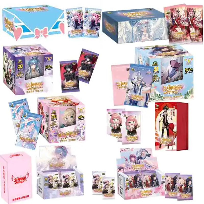 

Goddess Story Collection Cards Booster Box 5M05 5M06 2M07 10M05 10M06 Monster Girl PR Anime Table Playing Game Board Cards