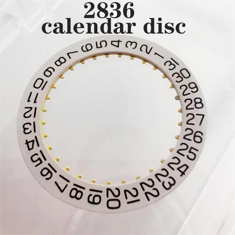 Watch Accessories Suitable For Domestic ETA2836 Movement 3 o'clock Position Calendar Disc 2836 Mechanical Movement Repair Parts