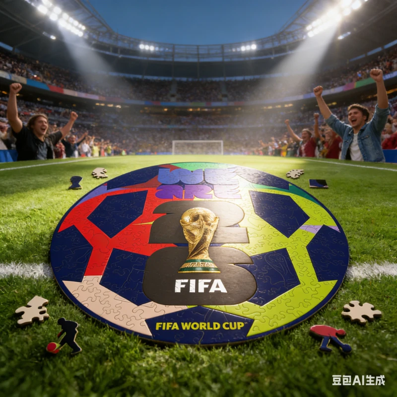 

Hot Sale 2026 FIFA World Cup We Are Fifa High Quality Wooden Jigsaw Puzzle Home Decor Souvenir Gifts for Soccer Fans for Kids