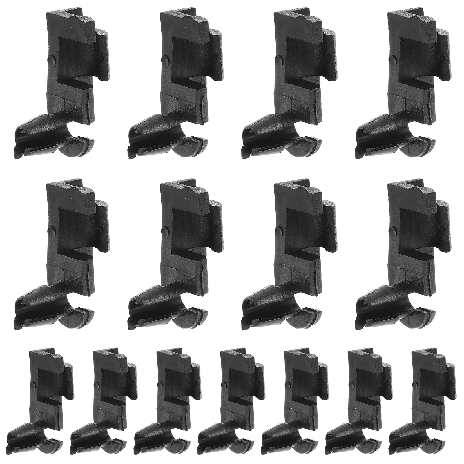 

20Pcs Door Retainer Clips Plastic Construction Easy Fit Car Door Fixed Support Automotive Handle Rod Clips Vehicle Lock