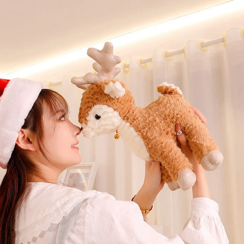 

Simulated Christmas Tree Doll Plush Toy Santa Claus Elk Doll Snowman Christmas Gift Women's Clothing Accessories