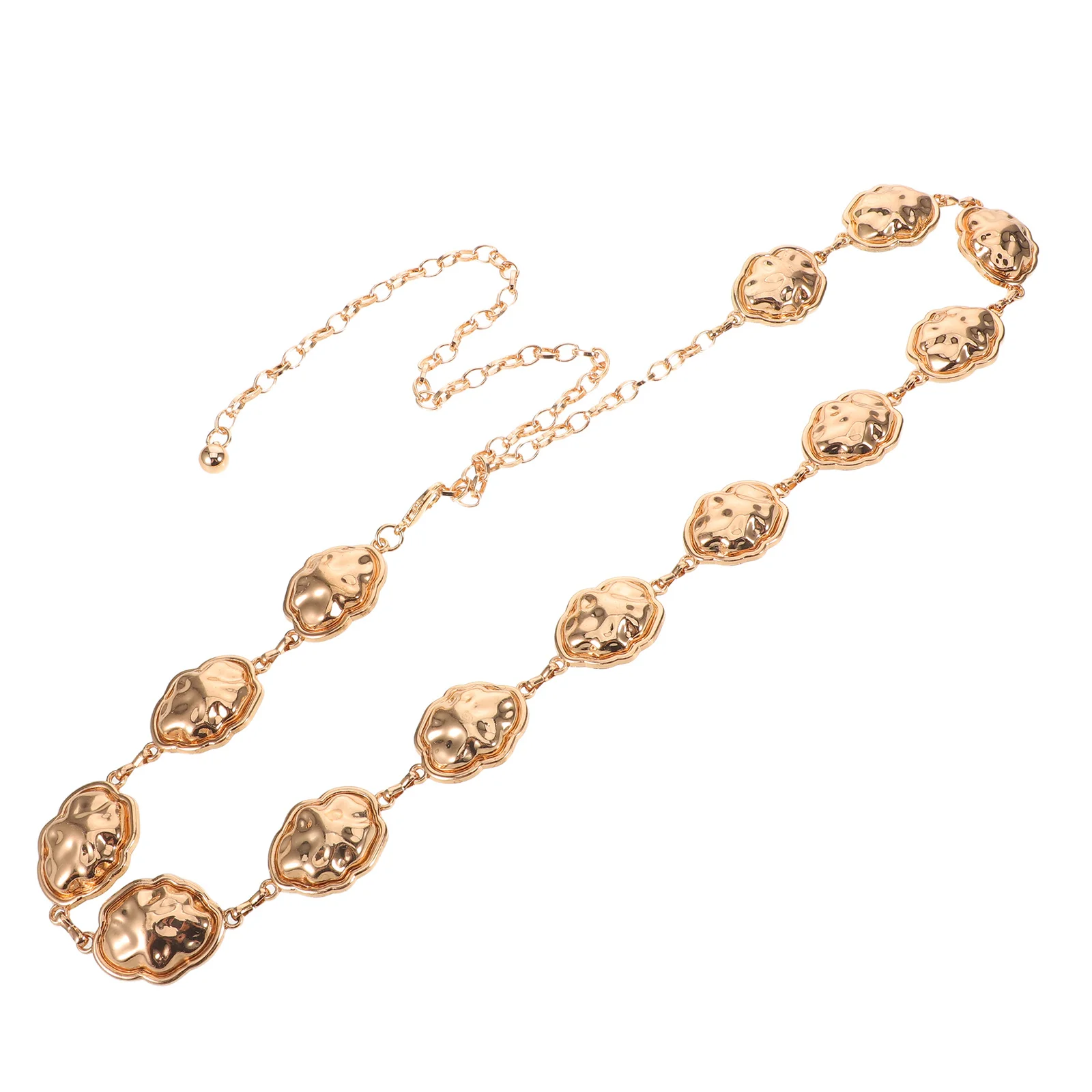 Regulowany metalowy łańcuszek na talię dla kobiet, idealny na imprezy plażowe, taniec, do sukienek codziennych, jeansów, stylowa biżuteria na talię.