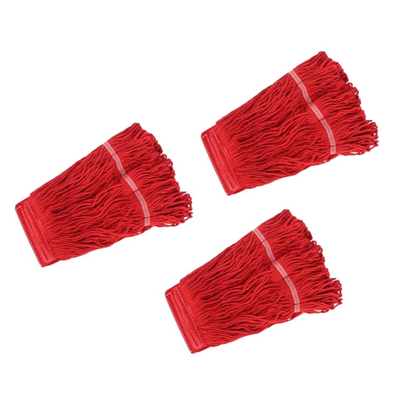

Commercial String Mops Head Replacement For Floor Cleaning Loop-End Mops Head Accessories Looped End String Head Refillb