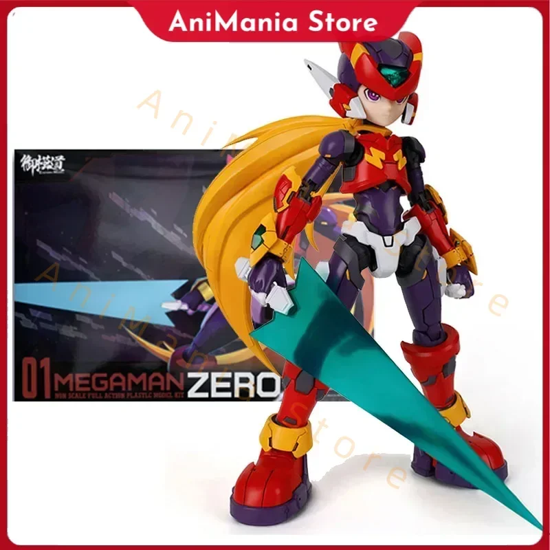 

Genuine Rock Man Action Figure Eastern Model Rockman Zero MegaMan Collection Movable Model Anime Action Figure Toys for Children