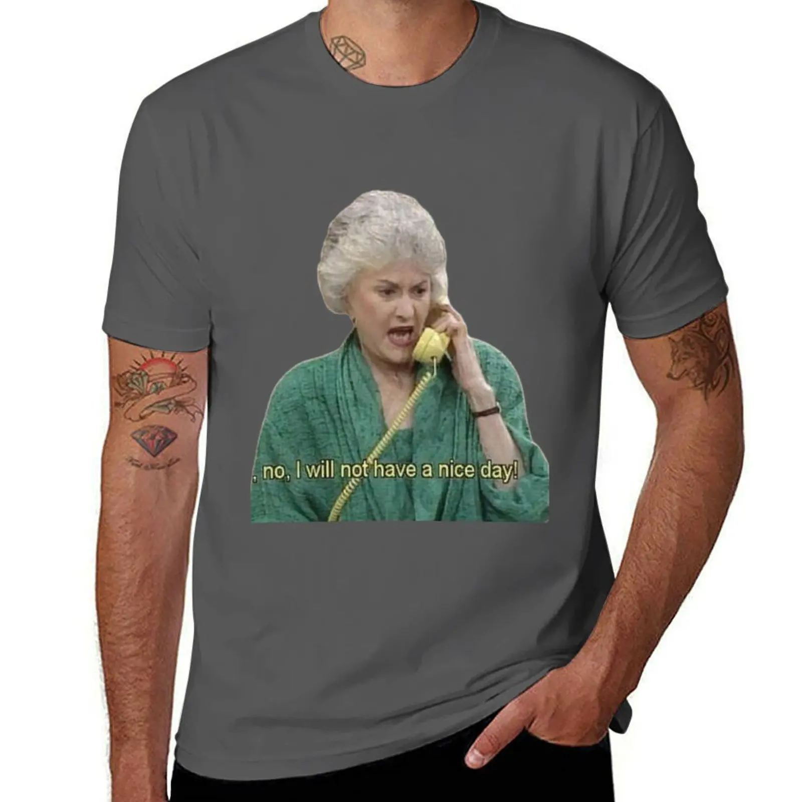 

Copy of Golden Girls Meme T-shirt tops animal prinfor boys mens clothing