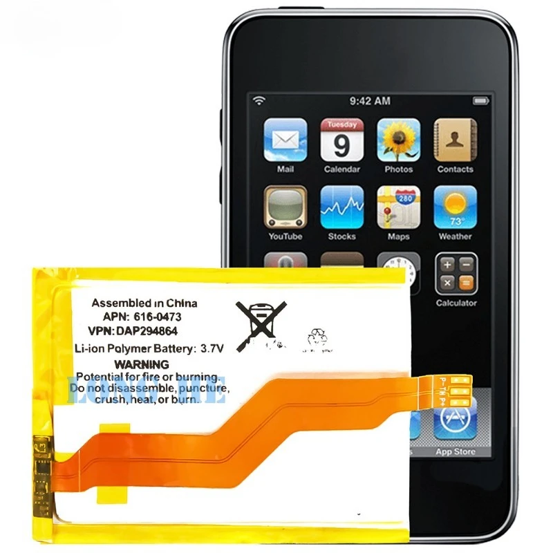 Batería 616-0473 para iPod Touch 3, batería de teléfono de alta calidad y alta capacidad, celda grado A con herramientas 4