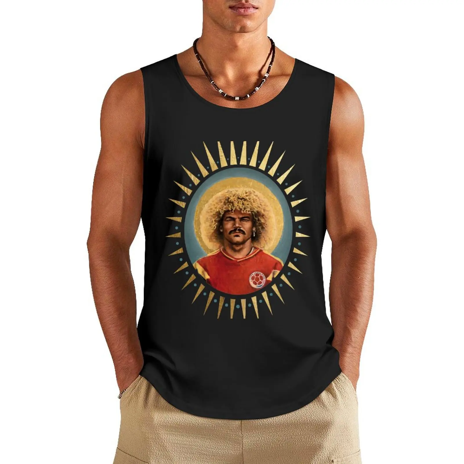 

CV10 - Football Icon Tank Top summer clothes summer clothes men 2025 bodybuilding men clothes Vests