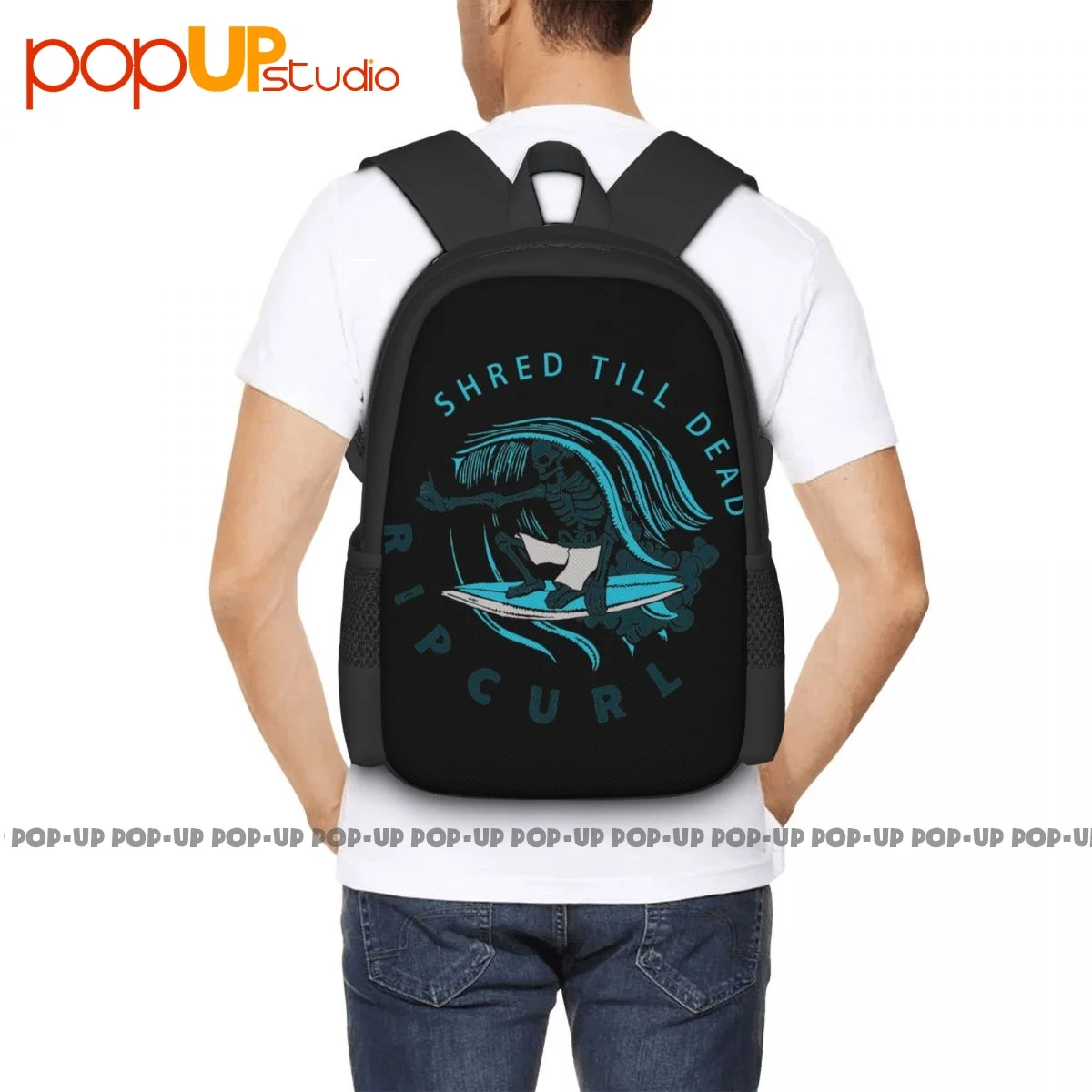 Rip Curl Shaka Shred Heritage Hawaii Backpack Large Capacity Hot Portable Shopping Bag Clothes Backpacks