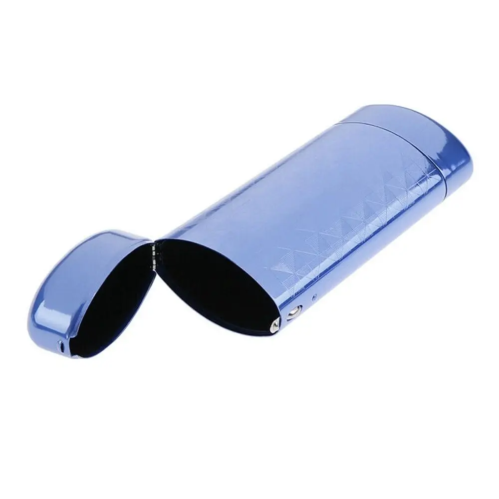 Hard Metal Glasses Box New Fashion Superior Aluminum Metal Eyeglasses Accessories Capsule Flip Portable Sunglasses Protector image 6
