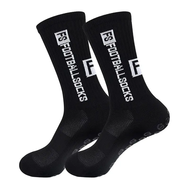 Adult Soccer Socks | Anti-Slip Wicking Knee High Football Socks | Comfortable Sports Socks for Roller Skating Basketball