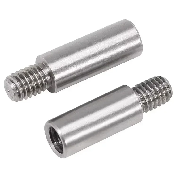 M2 M2.5 M3 M4 M5 M6 304 Słupek gwintowany ze stali nierdzewnej *L+4/6/8mm Okrągła śruba dystansowa PCB Podkładka dystansowa Kolumna z pojedynczą głowicą — zdjęcie 5