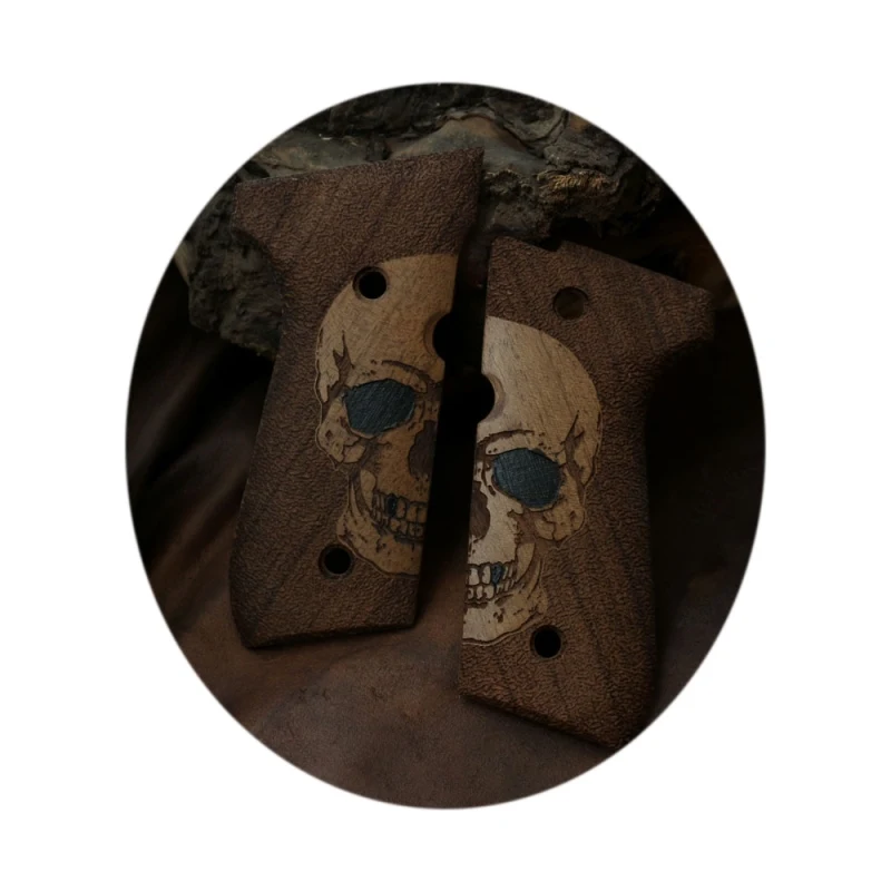 KSD Brand Beretta 92FS, 92 A1, 92G, 92D, 96, M9 Compatible Walnut Grip