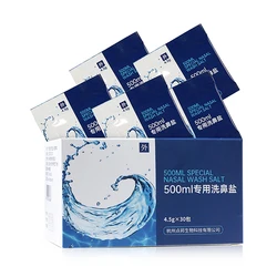 30PCS/Box Nasal Wash Salt Rinse Mix Allergic Rhinitis Relief Nose Cavity Protector Irrigation for 2.7g 4.5g Adults Nose Cleaner