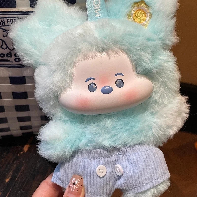 Ln Stock Mickey Cloud Series Vinyl Face Doll Toy Keychain Decorative Pendant Cute Birthday Gift Trendy Blind Box Toy Gift Boxed