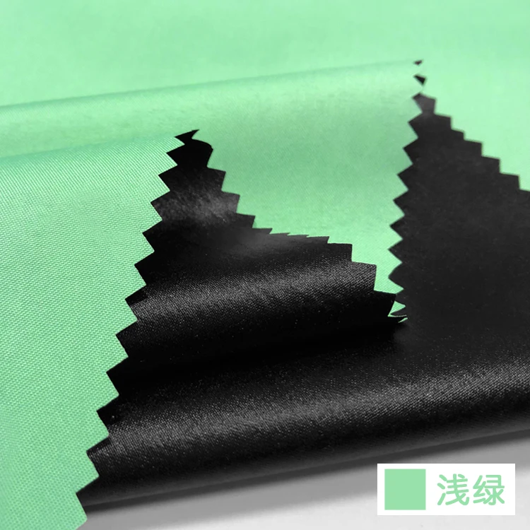 UV-proof waterproof fabric by the meter for blackout curtains outdoor umbrella tent Awning Ripstop diy sewing  black glue cloth