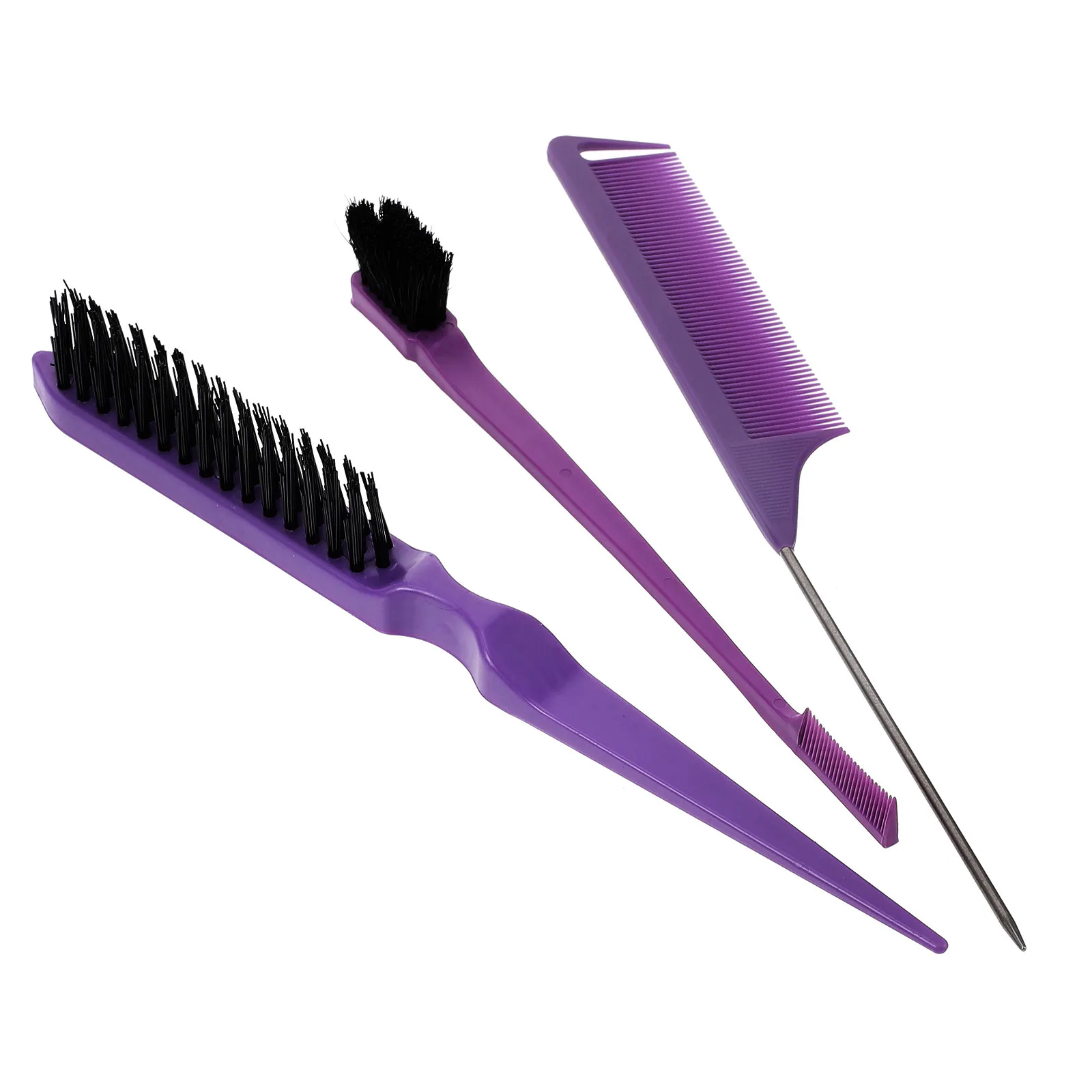 

1Set Hair Dye Comb Brush Set Multi Functional Hairdressing Tools for Coloring Home Salon Fine Workmanship Reusable Kit