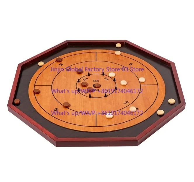 Solid wood Canadian chess game board game reaction power game party play backgammon