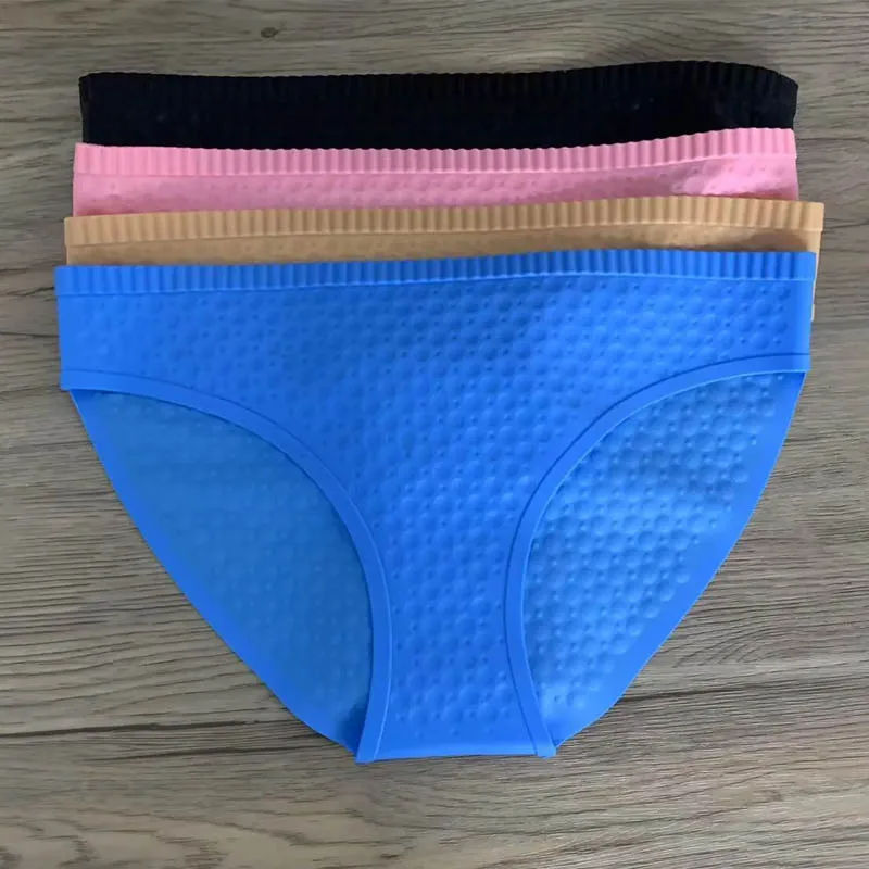Silicone Swim Trunks Waterproof Quick-Dry Beach Swimming Shorts High-elastic Pool Water Park Rafting Briefs Underwear Shorts