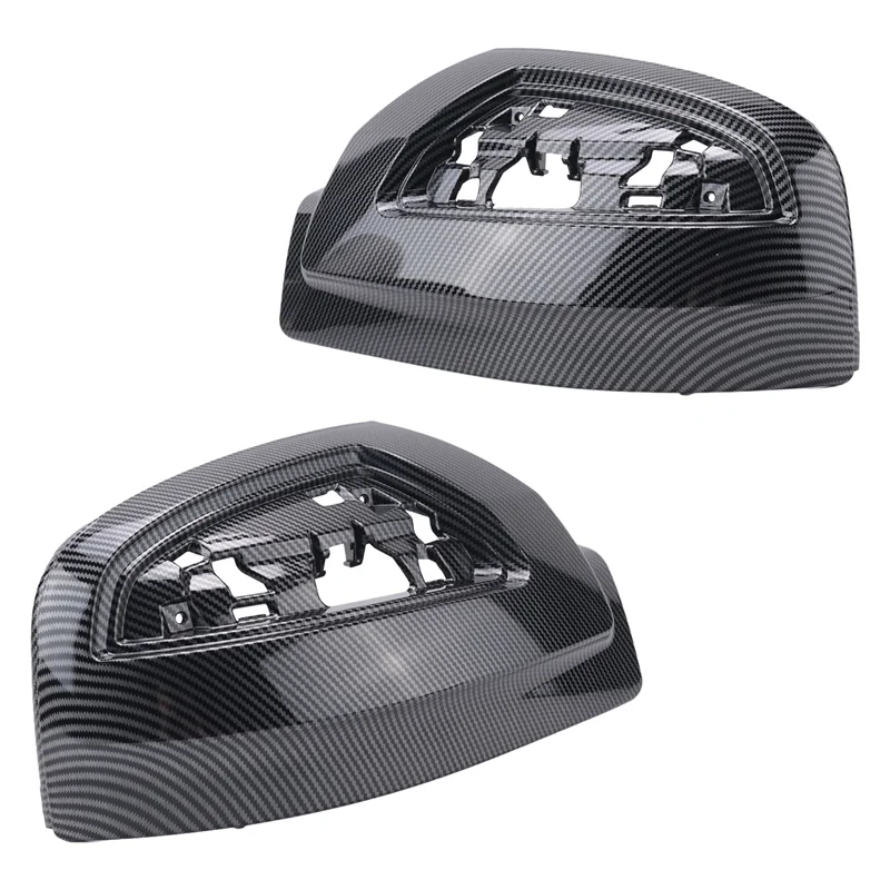 

2 шт., ABS, углеродное волокно, боковое стекло, зеркало заднего вида, накладка на зеркало заднего вида, чехол для Viano W639 2011-2015-A65M