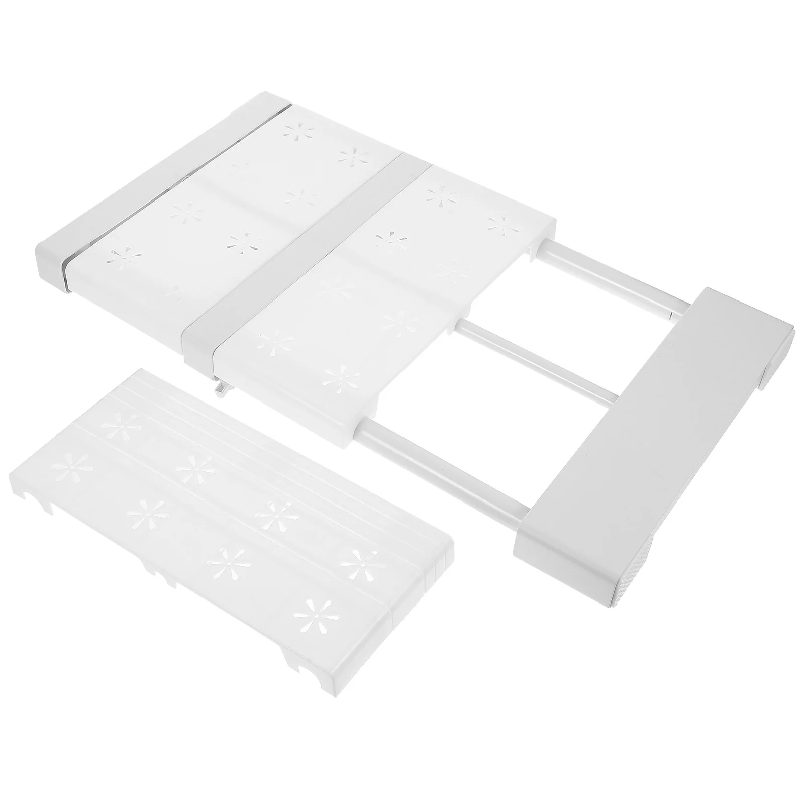 

Adjustable Expandable Closet Shelf Rod Tension Wardrobe Divider Organizer Rack Clothes Storage Practical Storage Solution