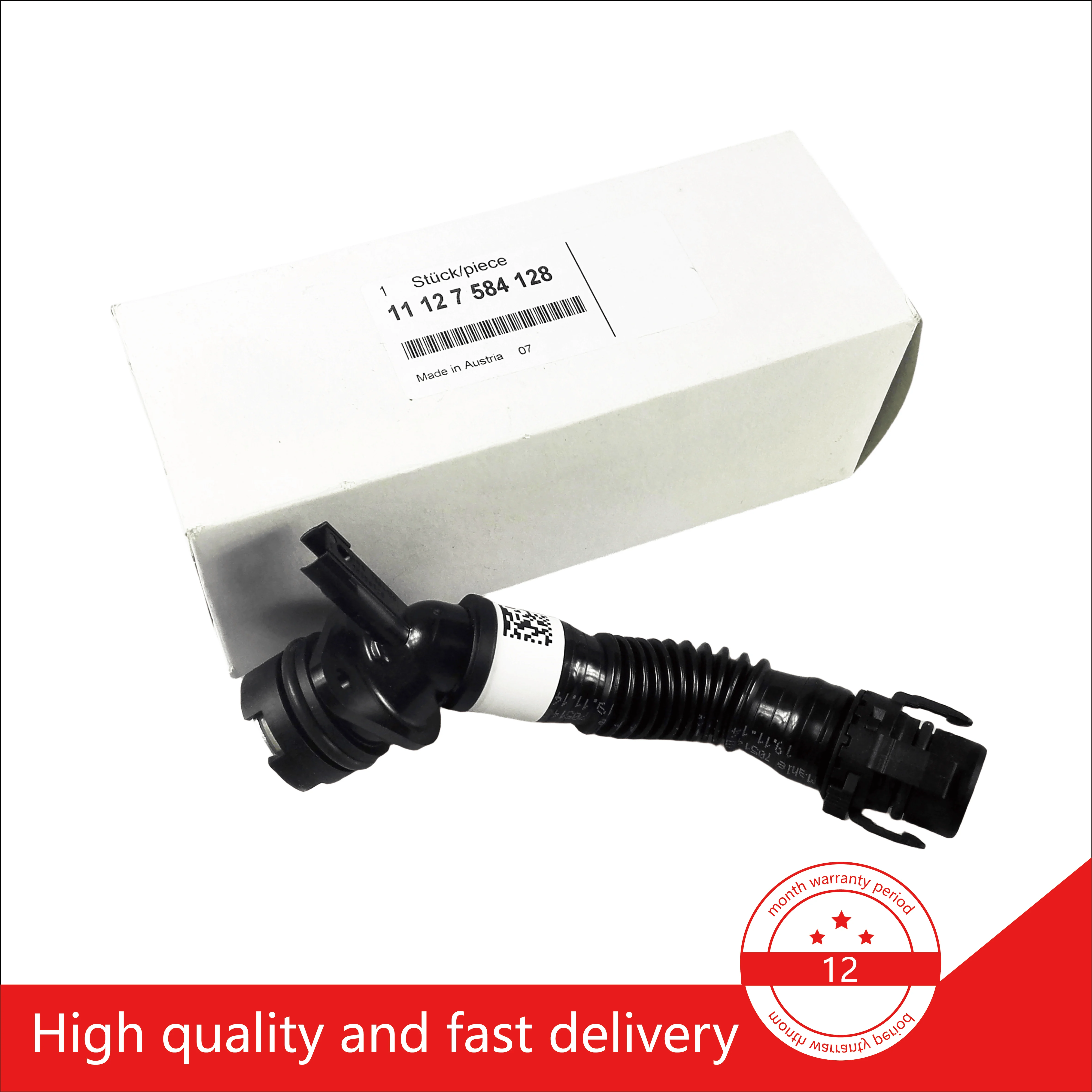 11127584128 New Air Exhaust Hose For BMW X3 F25 X4 F26 X5 E70 X6 E71 F12 F13 Crankcase Ventilation Hose