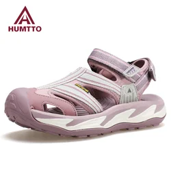 HUMTTO Summer Sandals Women Quick Dry Beach Shoes for Woman Breathable Ladies Luxury Designer Outdoor Sport Aqua Sneakers Womens