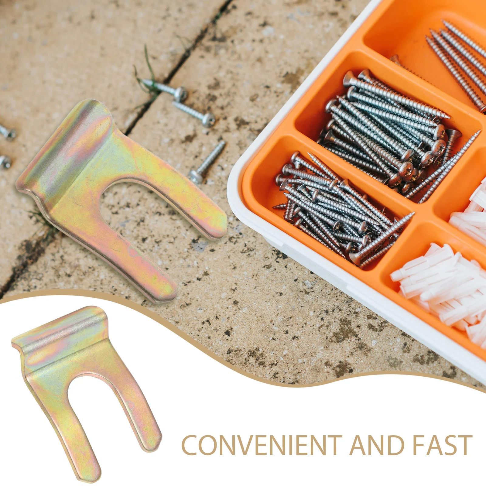 

10Pcs Brake Line Clips Replacement U Shaped Retainer for Car Brake Hose Clamp Secure Fastening Clip Hose Clips