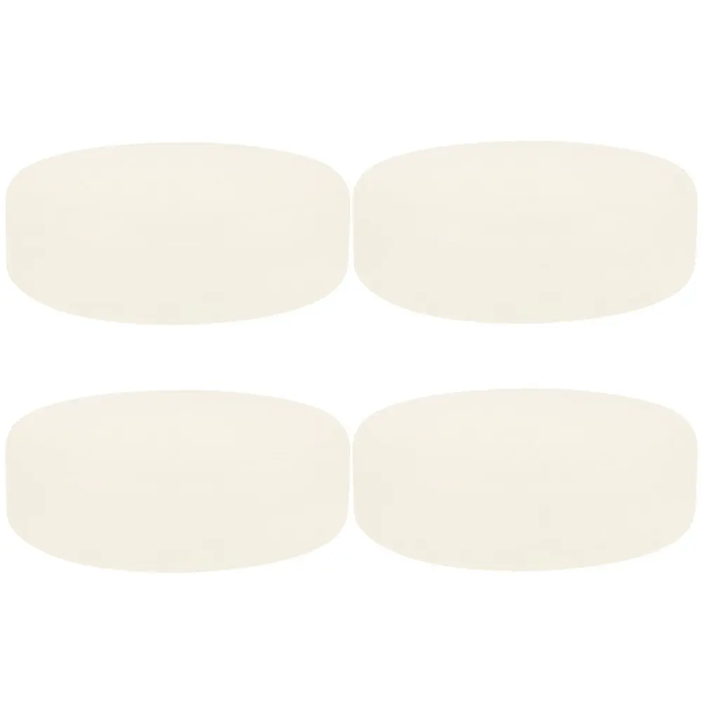 4Pcs Hockey Puck for Training PVC Ice Hockey Puck with Anti-Slip Texture Accurate Shots Passes Indoor Outdoor Smooth Surface